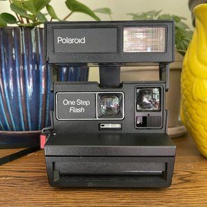 Polaroid One Step Flash Camera 1980's